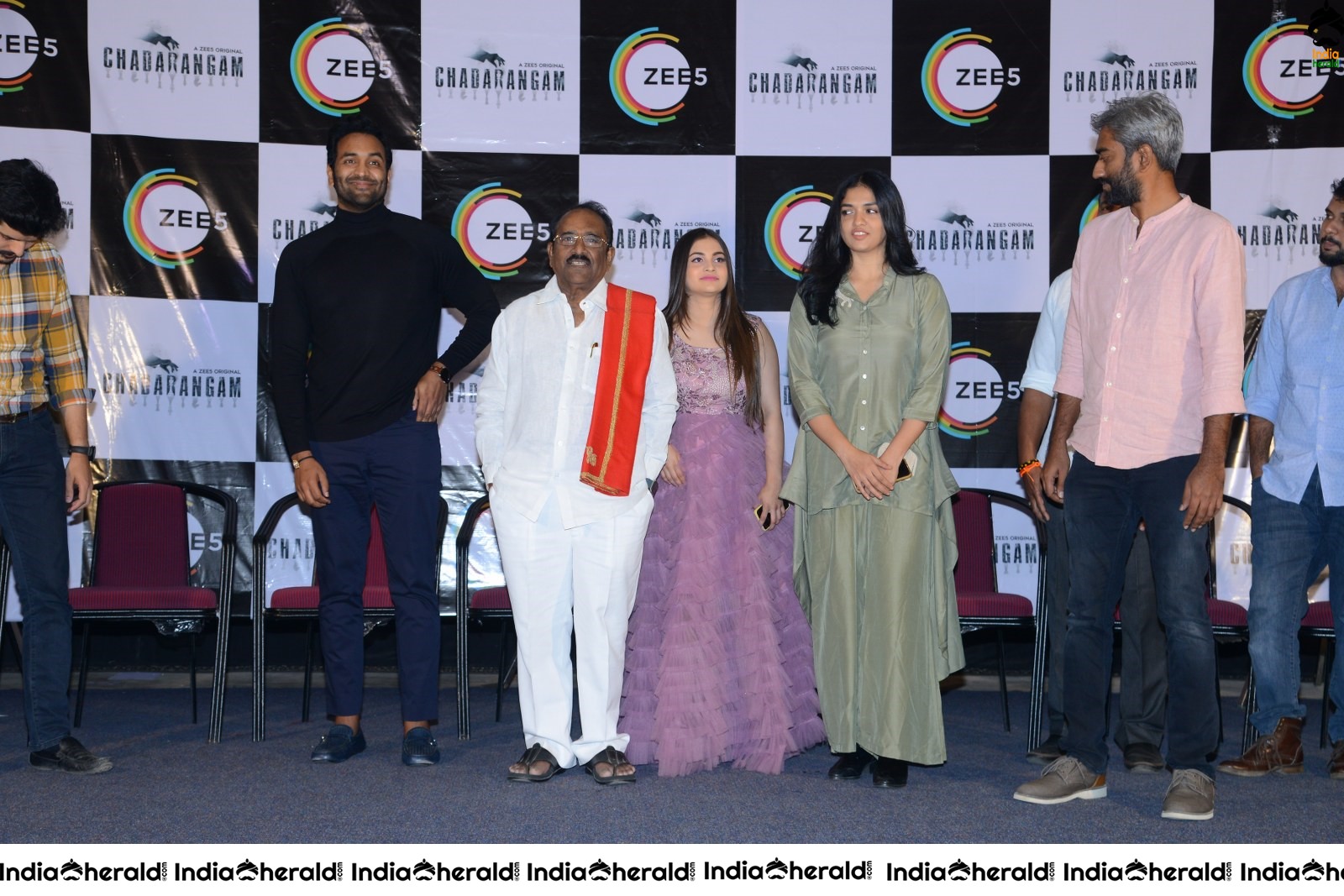 Chadarangam Web Series Press Meet Stills