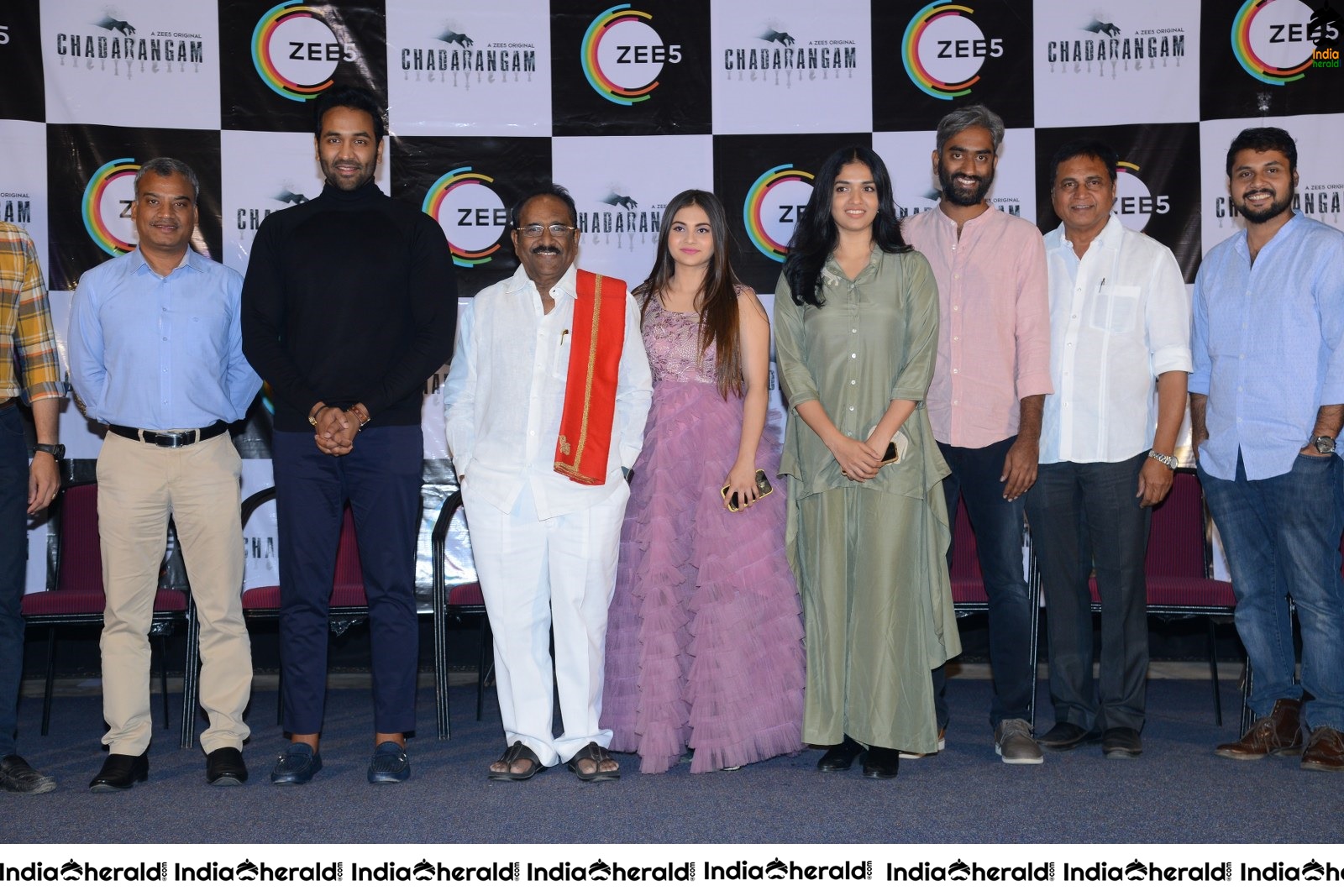 Chadarangam Web Series Press Meet Stills