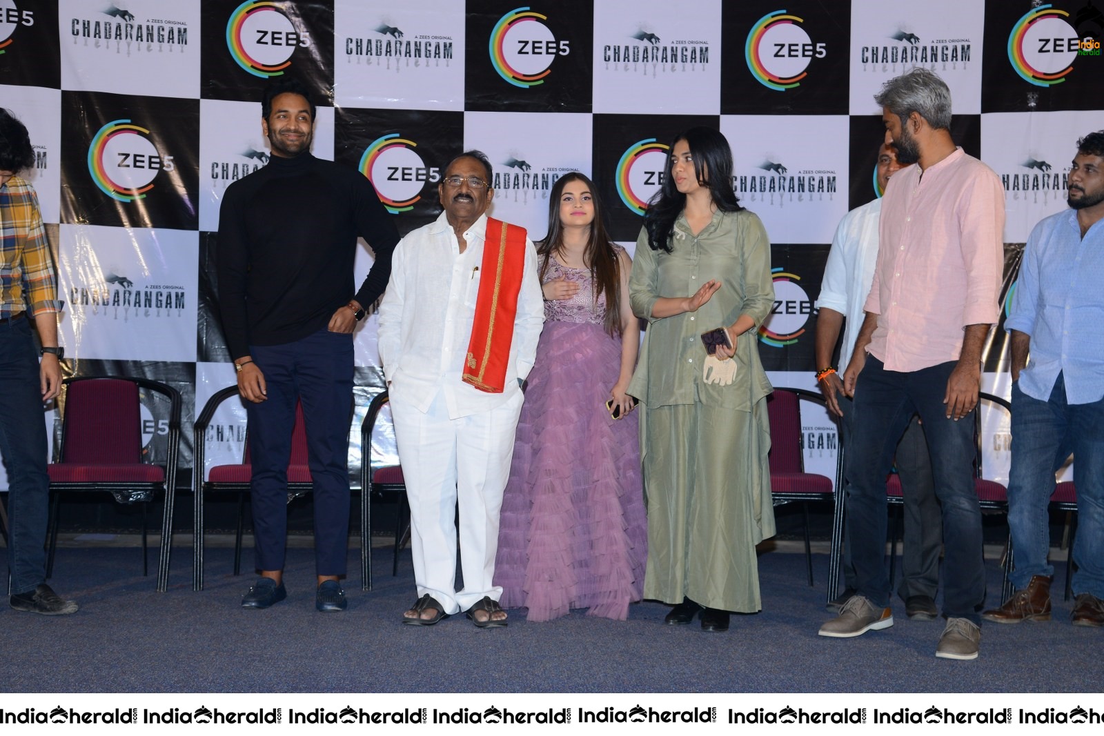 Chadarangam Web Series Press Meet Stills