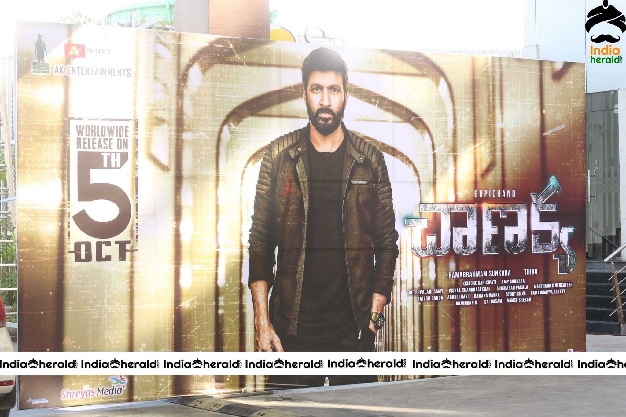 Chanakya Movie Trailer Launch Stills Set 1