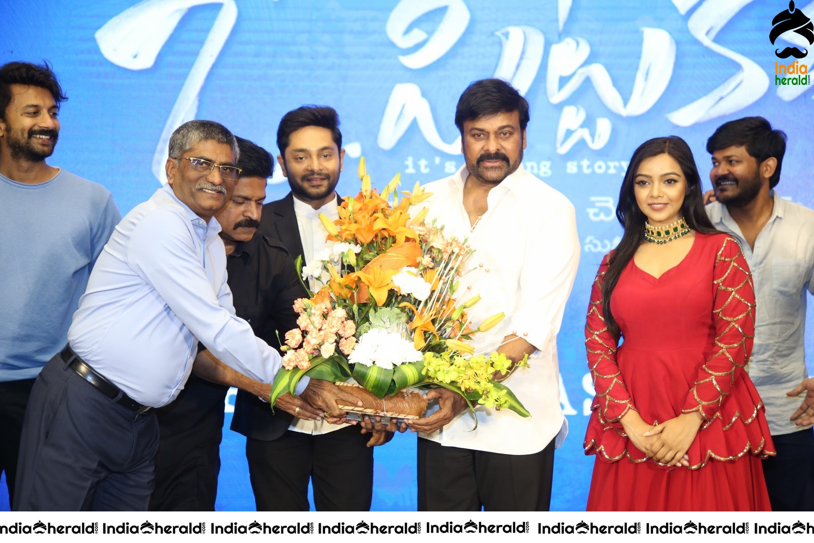 Chiranjeevi at O Pitta Katha Movie Event Set 3