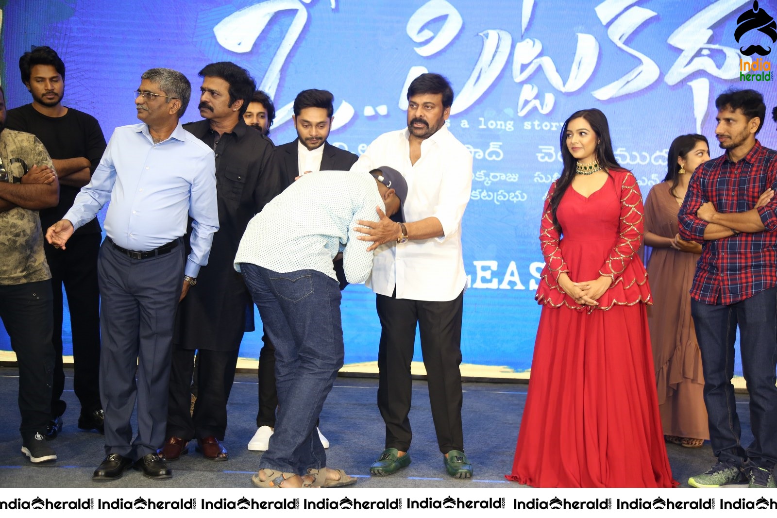 Chiranjeevi at O Pitta Katha Movie Event Set 4