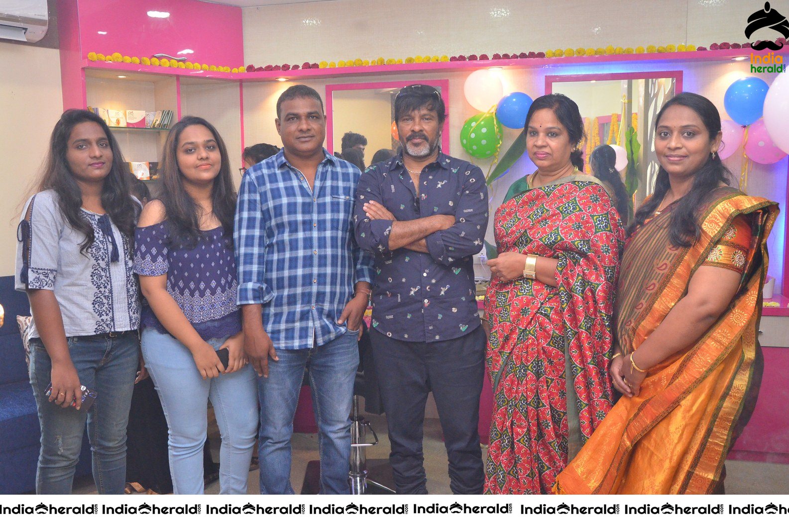 Chota K Naidu Launched Pinks n bloos Beauty Salon and Spa Set 3