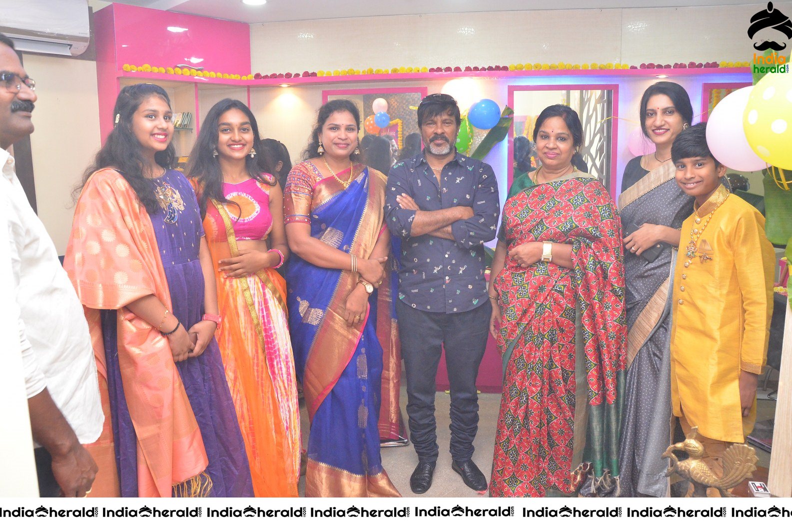 Chota K Naidu Launched Pinks n bloos Beauty Salon and Spa Set 3