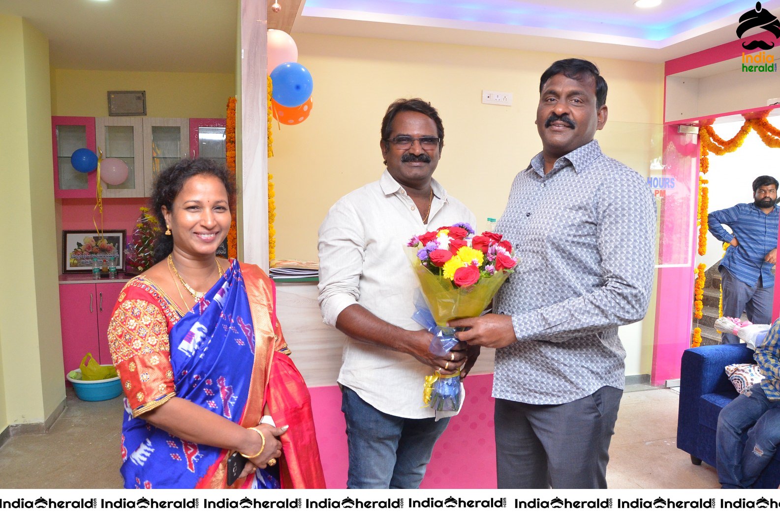 Chota K Naidu Launched Pinks n bloos Beauty Salon and Spa Set 5