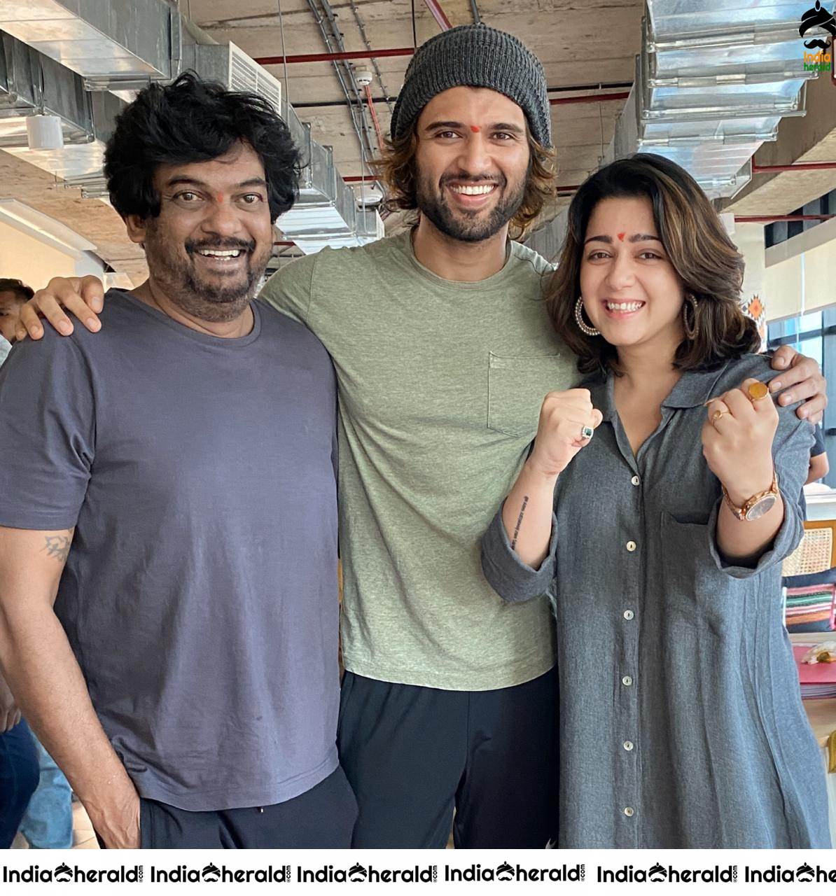 Clicks from the launch of Vijay Deverakonda next directed by Puri Jagannadh