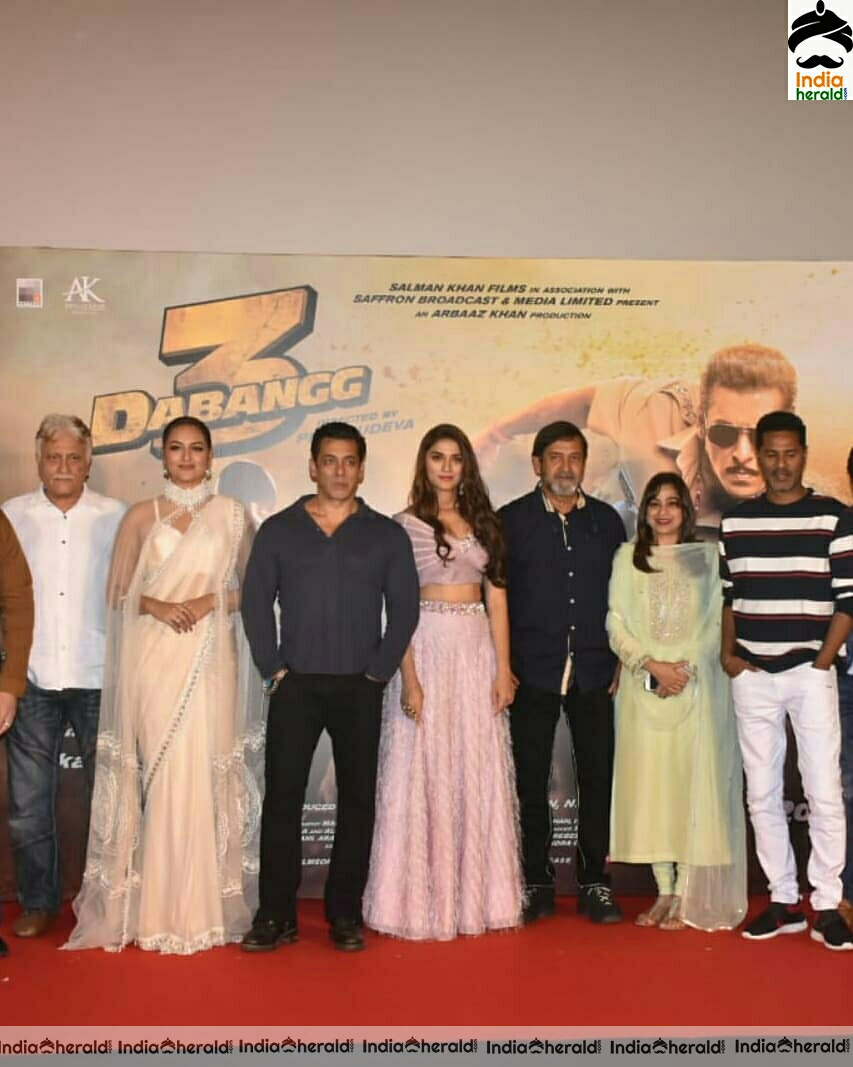Dabangg 3 Trailer Launch Stills