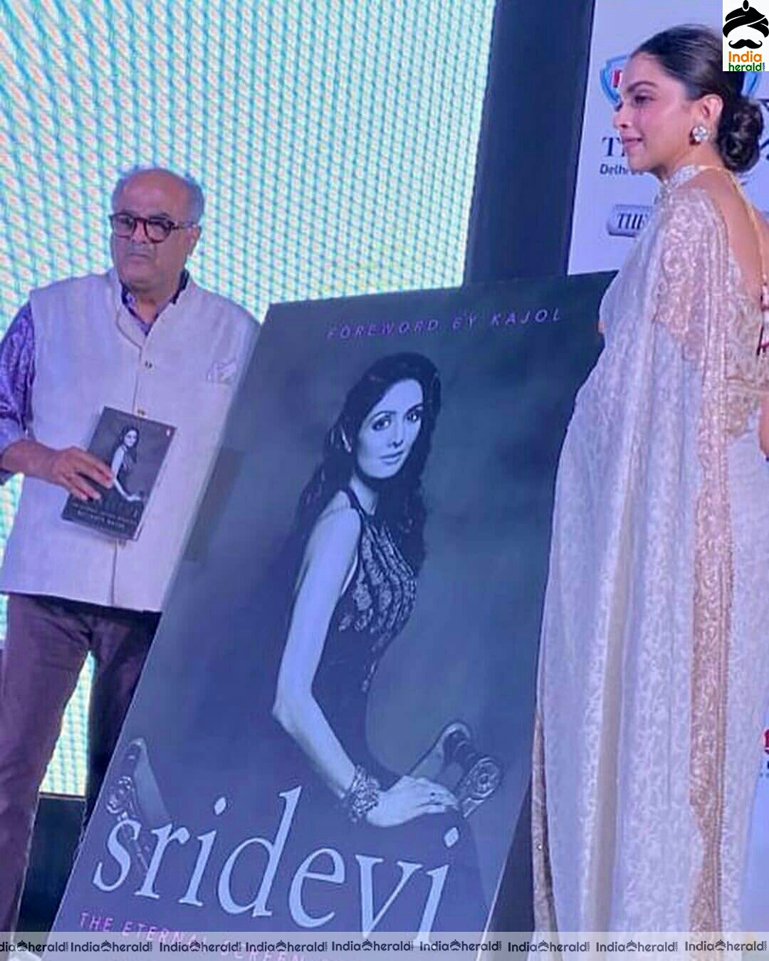 Deepika Padukone At The Book Launch Of Sri Devi The Eternal Screen Goddess