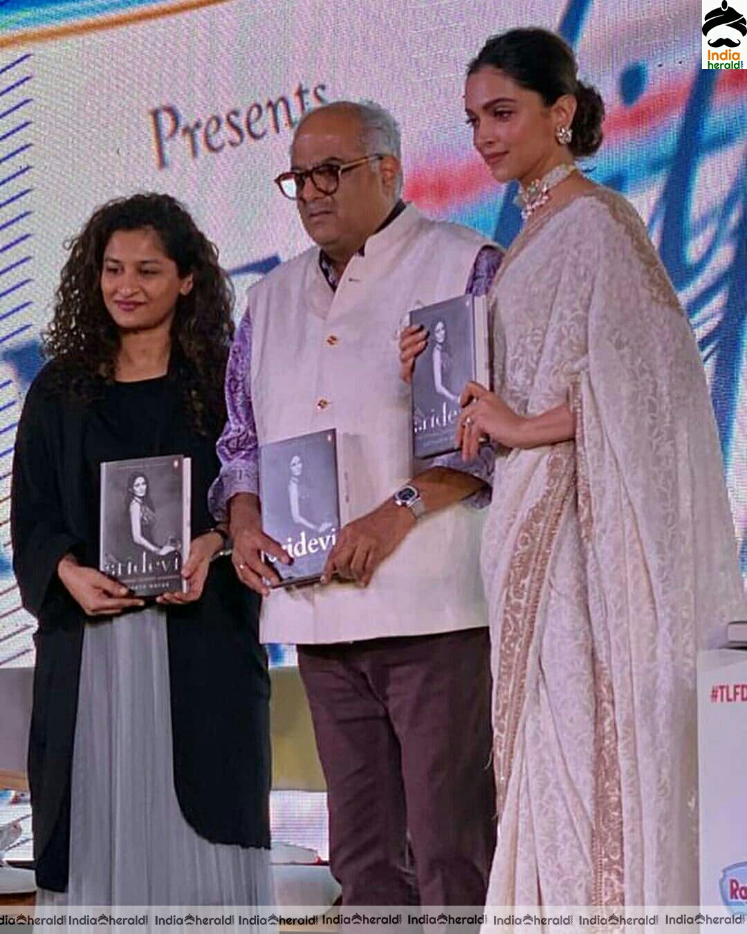 Deepika Padukone At The Book Launch Of Sri Devi The Eternal Screen Goddess