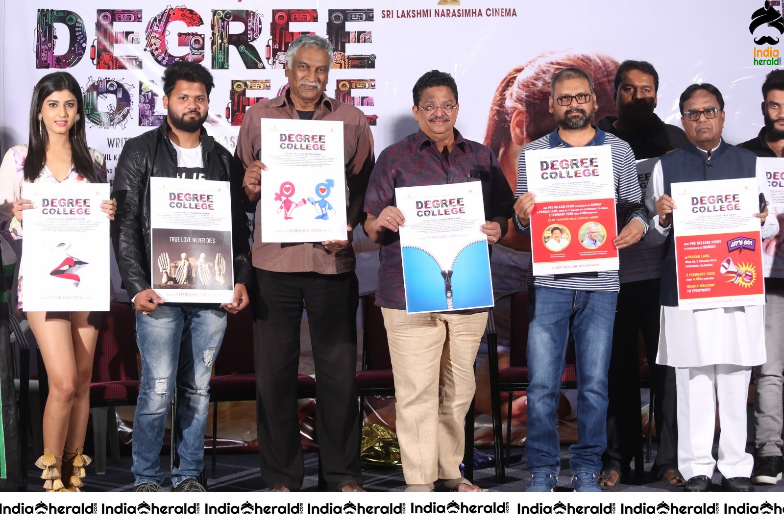 Degree College Movie Pre Release Event Stills Set 3