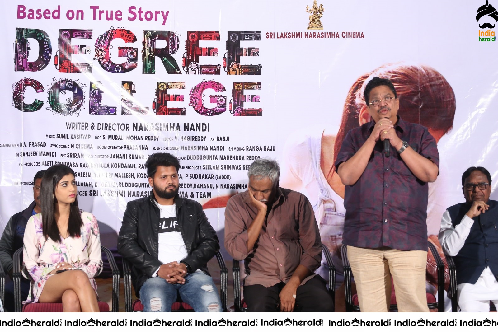 Degree College Movie Pre Release Event Stills Set 4