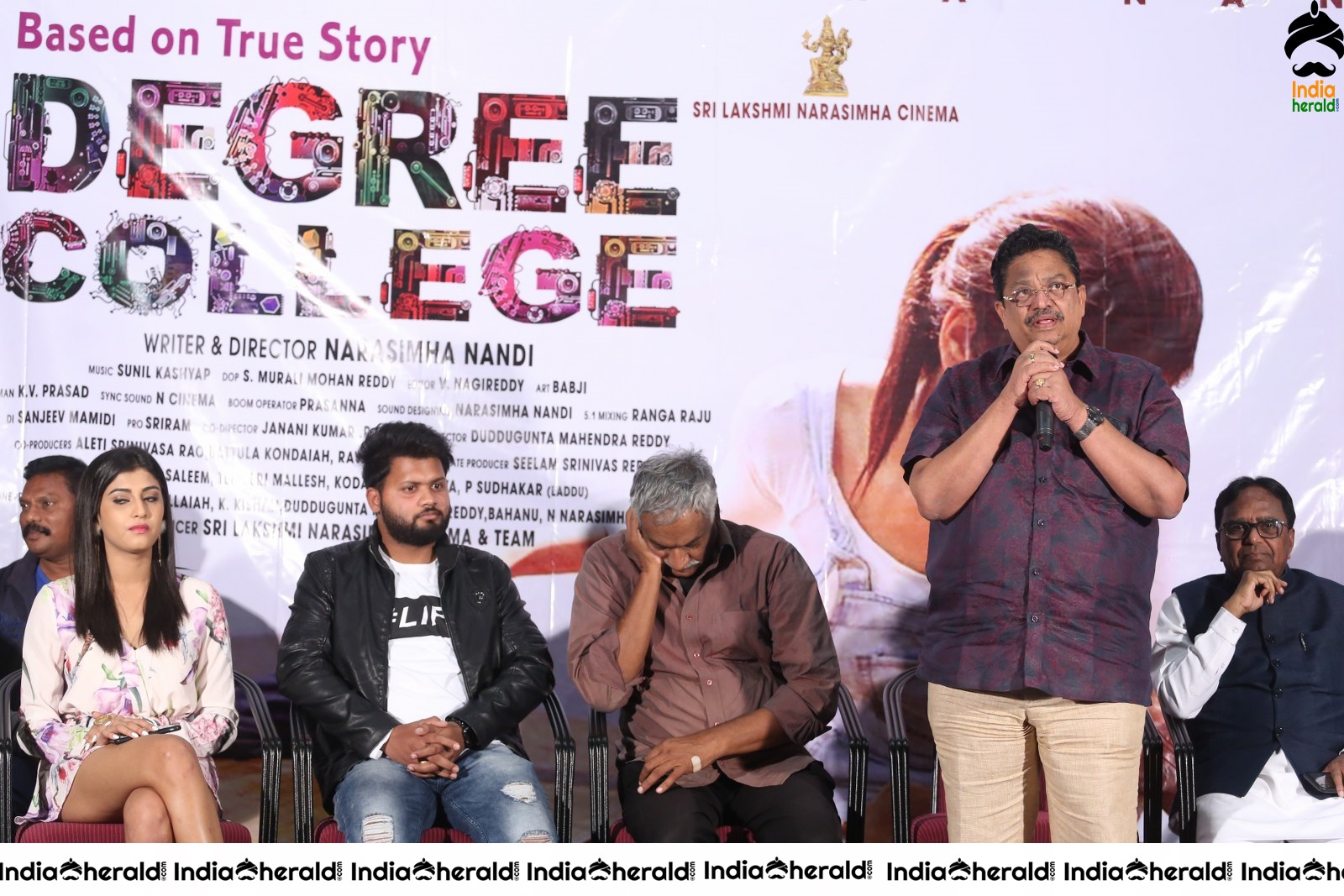 Degree College Movie Pre Release Event Stills Set 4