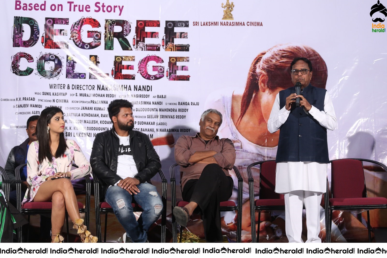 Degree College Movie Pre Release Event Stills Set 5