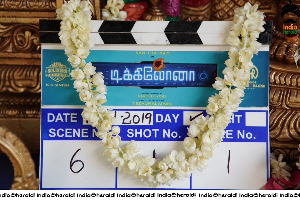 Dikkiloona Movie Pooja Stills