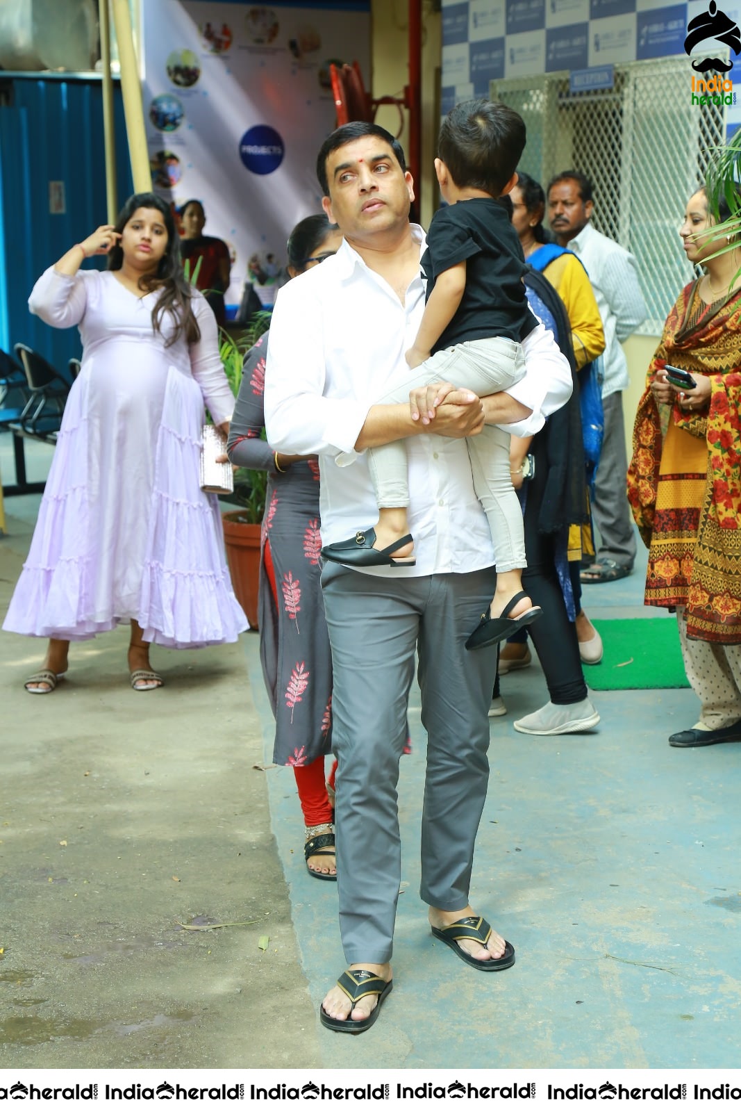 Dil Raju Celebrates His Birthday With Kids At Ashray Akruthi Set 1