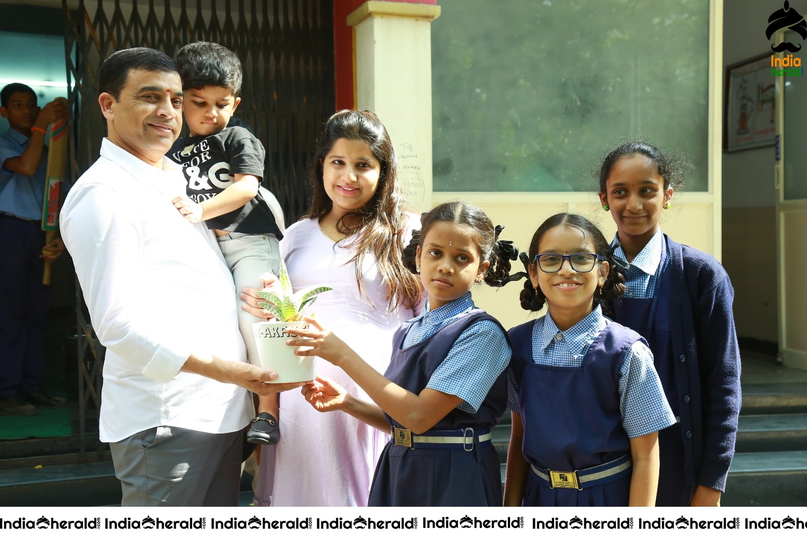 Dil Raju Celebrates His Birthday With Kids At Ashray Akruthi Set 1