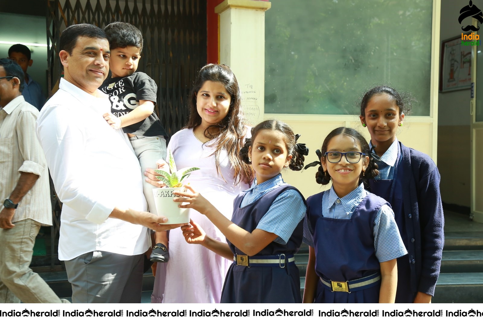 Dil Raju Celebrates His Birthday With Kids At Ashray Akruthi Set 1