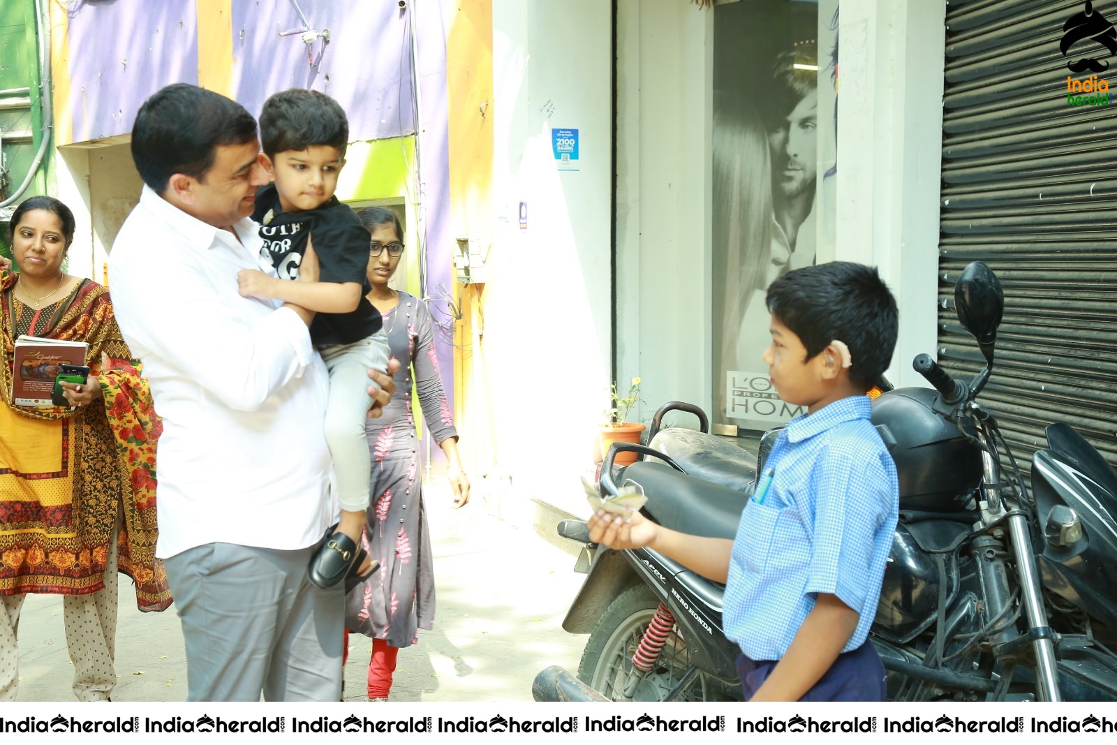 Dil Raju Celebrates His Birthday With Kids At Ashray Akruthi Set 1