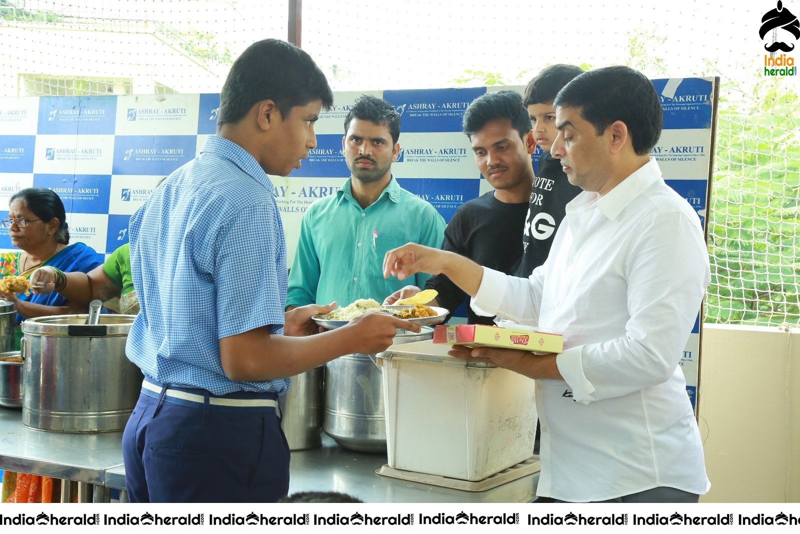 Dil Raju Celebrates His Birthday With Kids At Ashray Akruthi Set 2