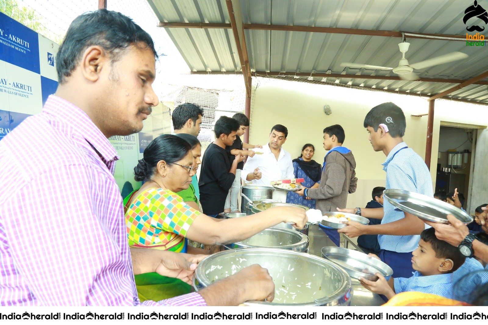 Dil Raju Celebrates His Birthday With Kids At Ashray Akruthi Set 3