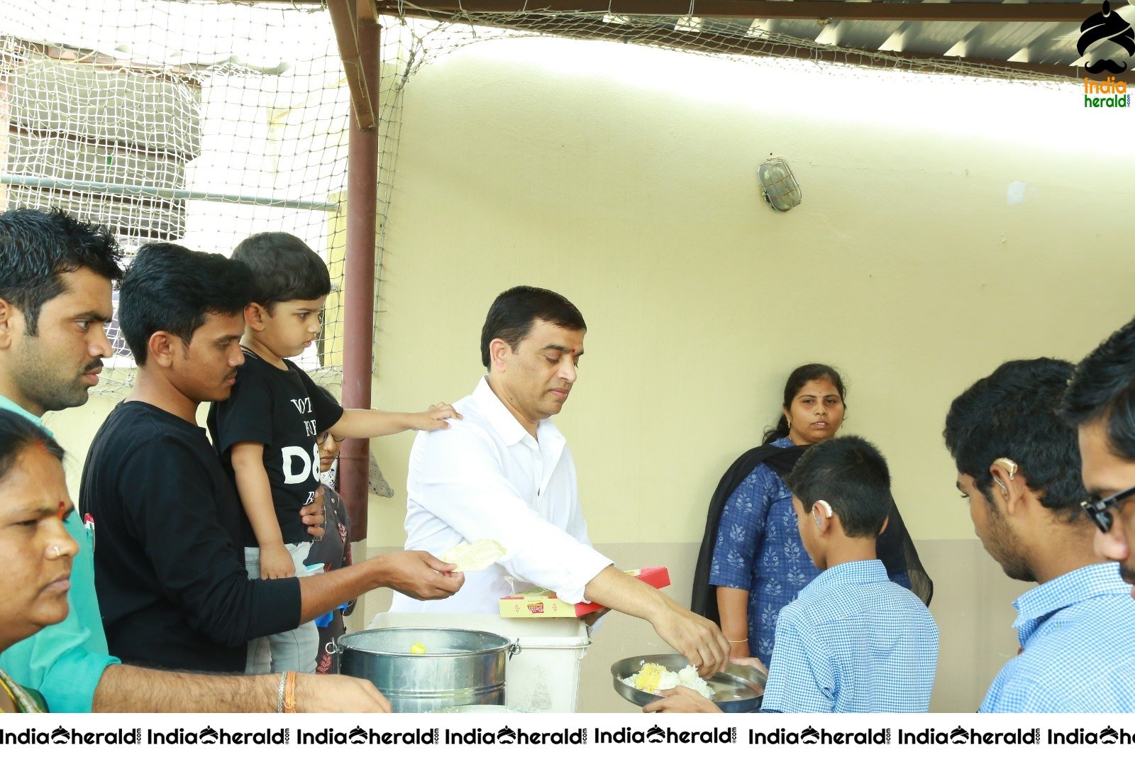 Dil Raju Celebrates His Birthday With Kids At Ashray Akruthi Set 3