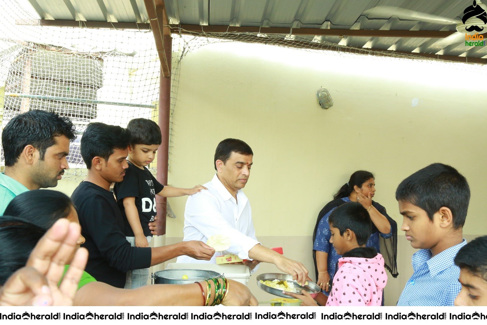 Dil Raju Celebrates His Birthday With Kids At Ashray Akruthi Set 3