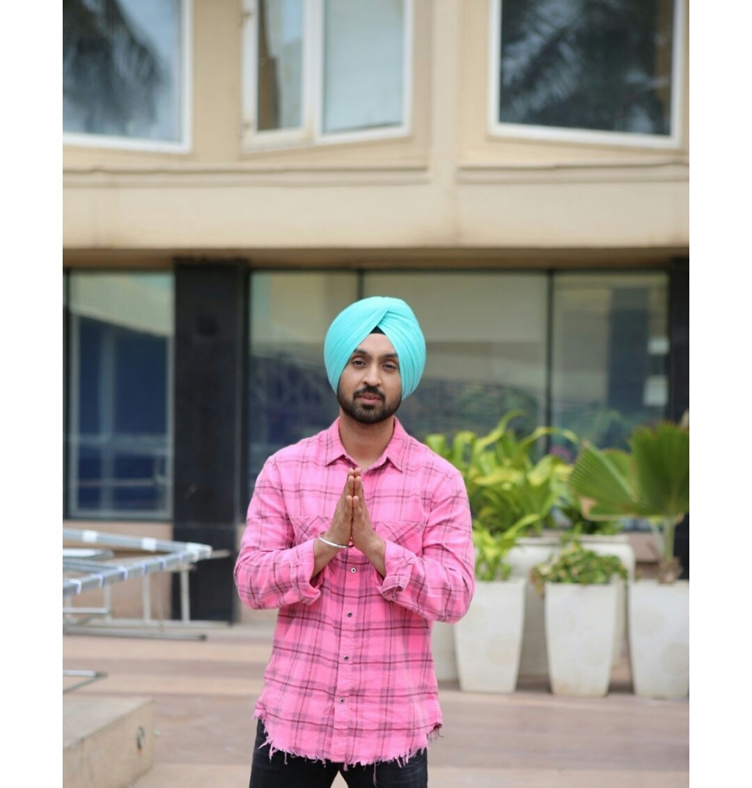 Diljit Dosanjh And Neeru Bajwa At A Media Interaction During The Promotions Of Her Upcoming Film Shadda In Mumbai