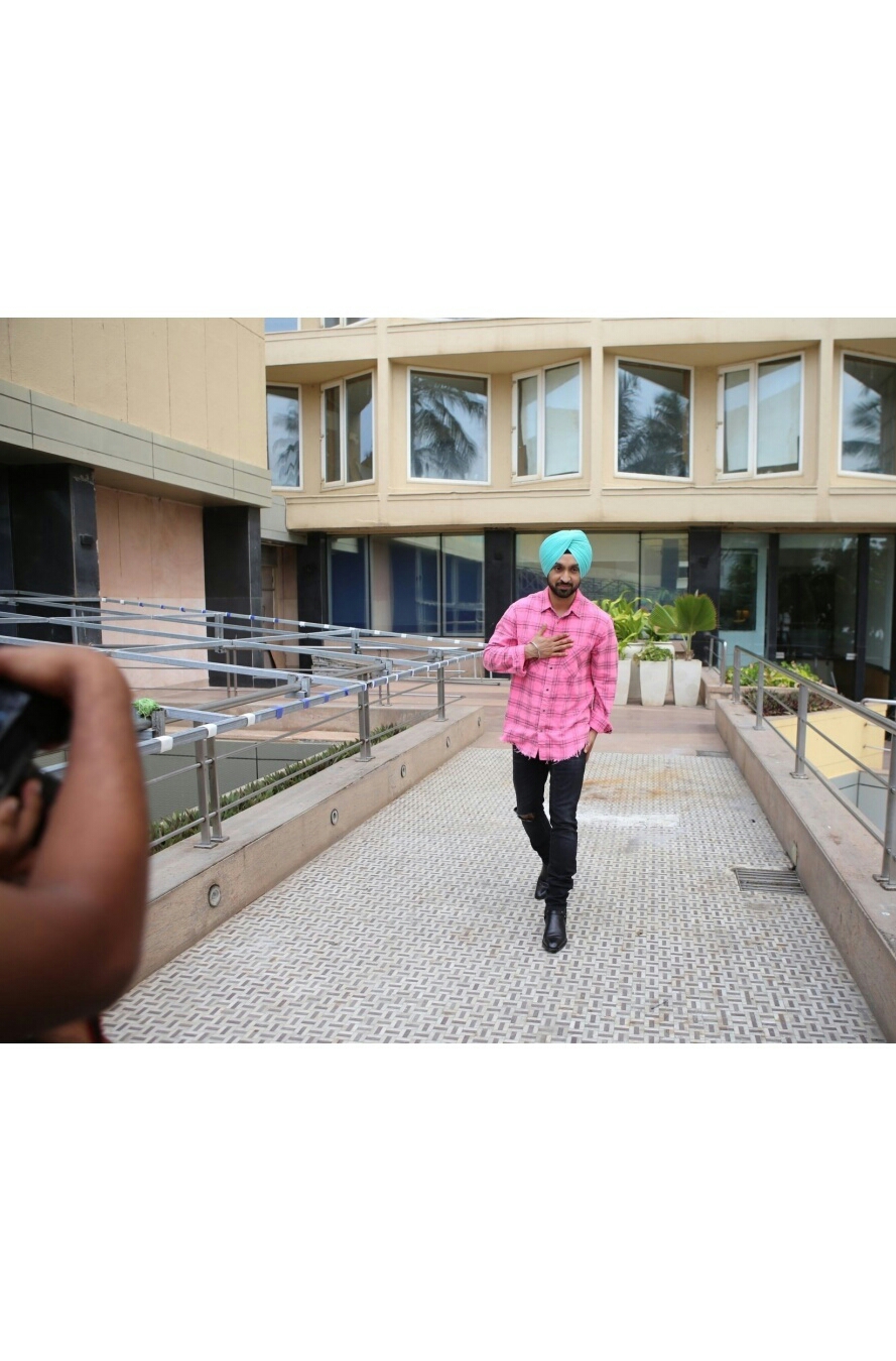 Diljit Dosanjh And Neeru Bajwa At A Media Interaction During The Promotions Of Her Upcoming Film Shadda In Mumbai