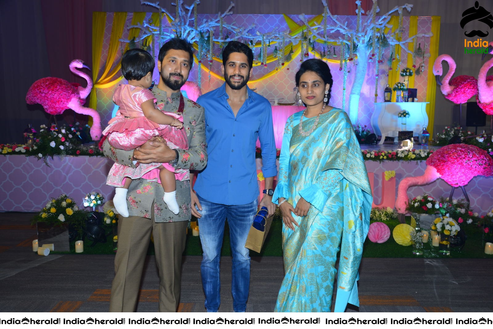 Director Bobby Daughter Vaishu Birthday Celebrations Set 2