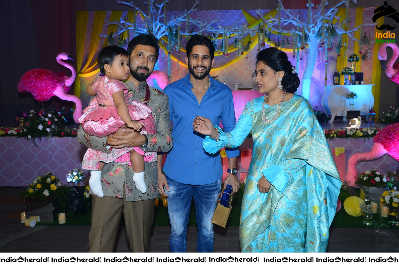 Director Bobby Daughter Vaishu Birthday Celebrations Set 2