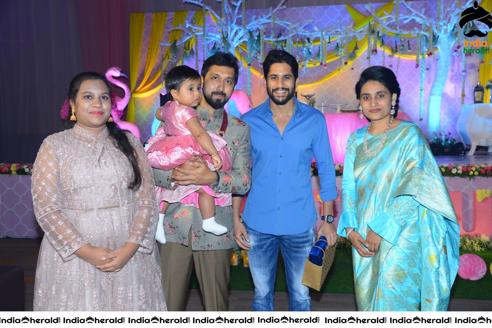 Director Bobby Daughter Vaishu Birthday Celebrations Set 2