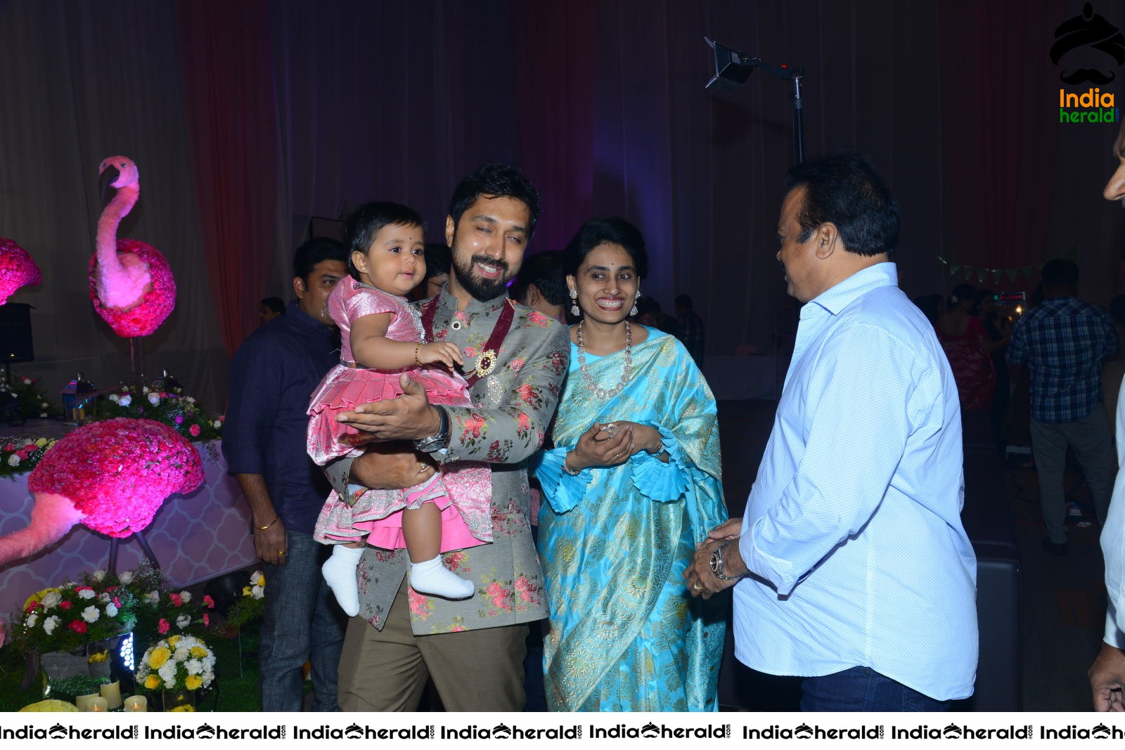 Director Bobby Daughter Vaishu Birthday Celebrations Set 2