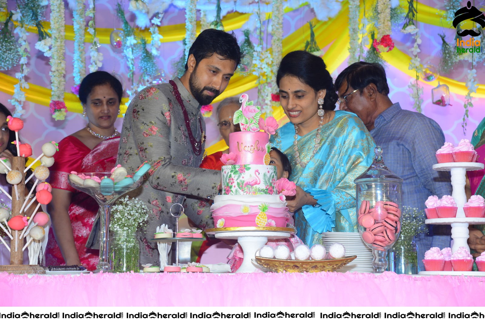 Director Bobby Daughter Vaishu Birthday Celebrations Set 3