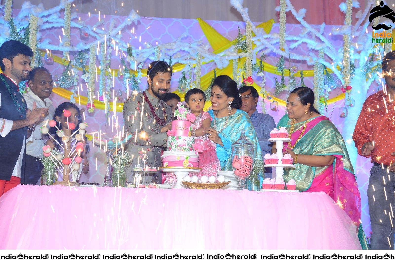 Director Bobby Daughter Vaishu Birthday Celebrations Set 3