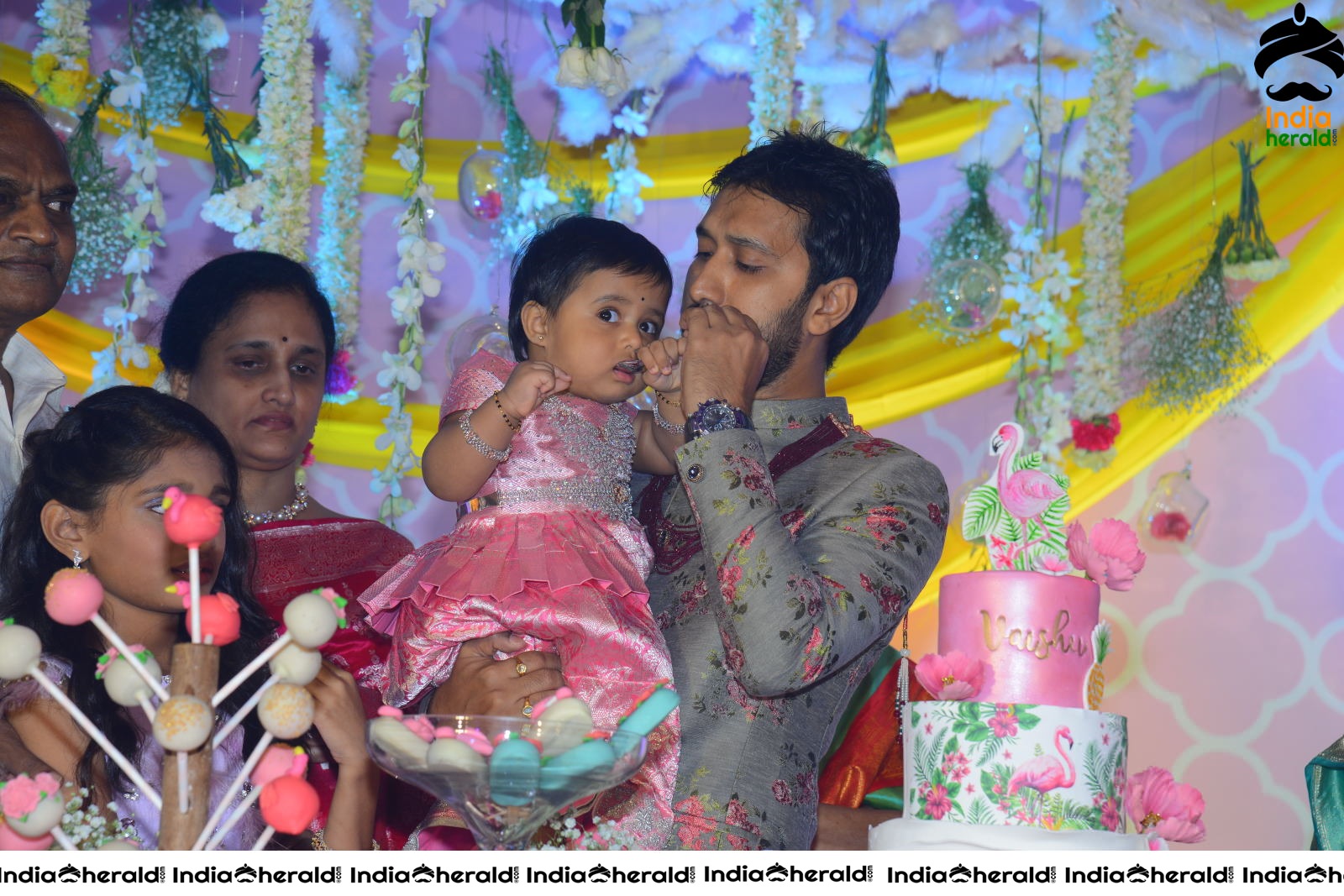 Director Bobby Daughter Vaishu Birthday Celebrations Set 3