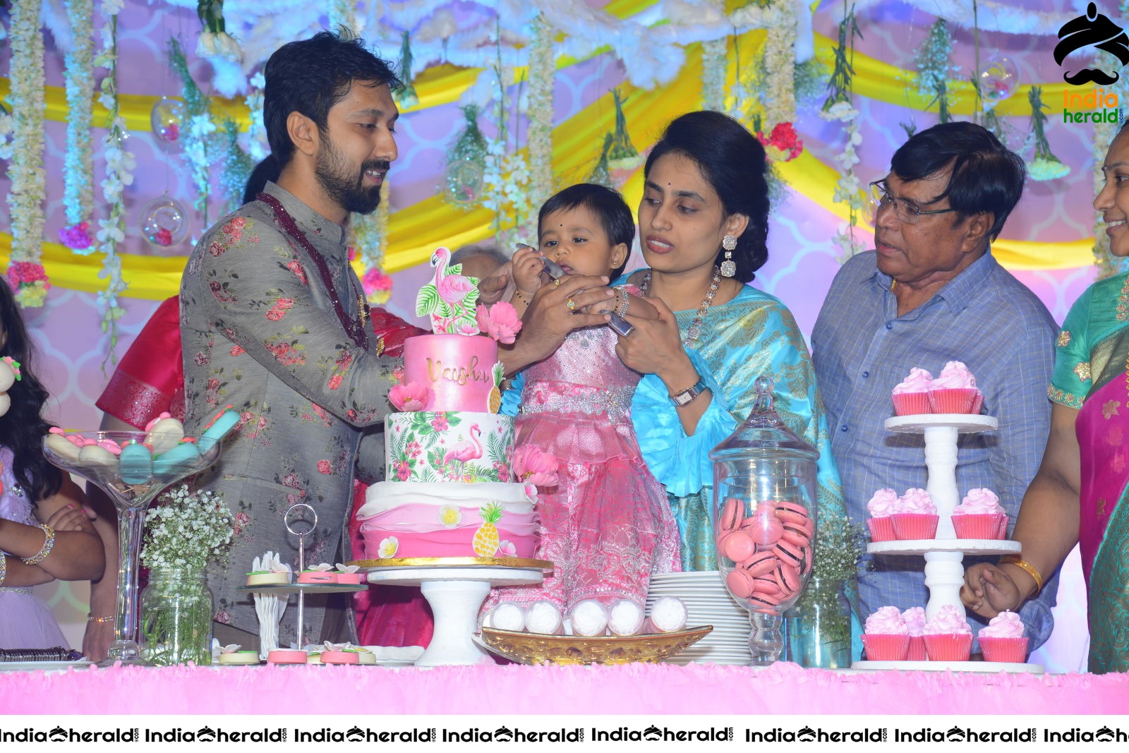 Director Bobby Daughter Vaishu Birthday Celebrations Set 3