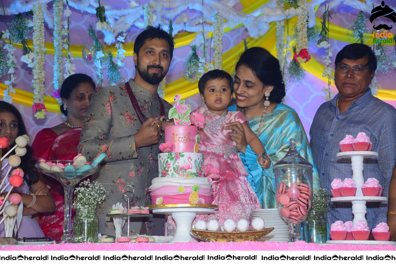 Director Bobby Daughter Vaishu Birthday Celebrations Set 3