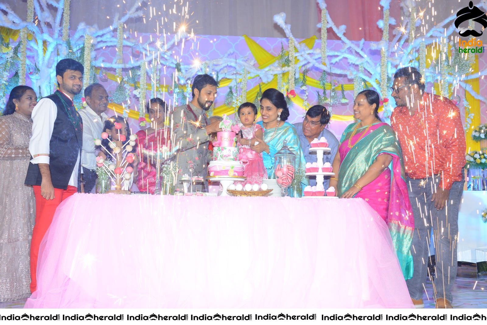 Director Bobby Daughter Vaishu Birthday Celebrations Set 3