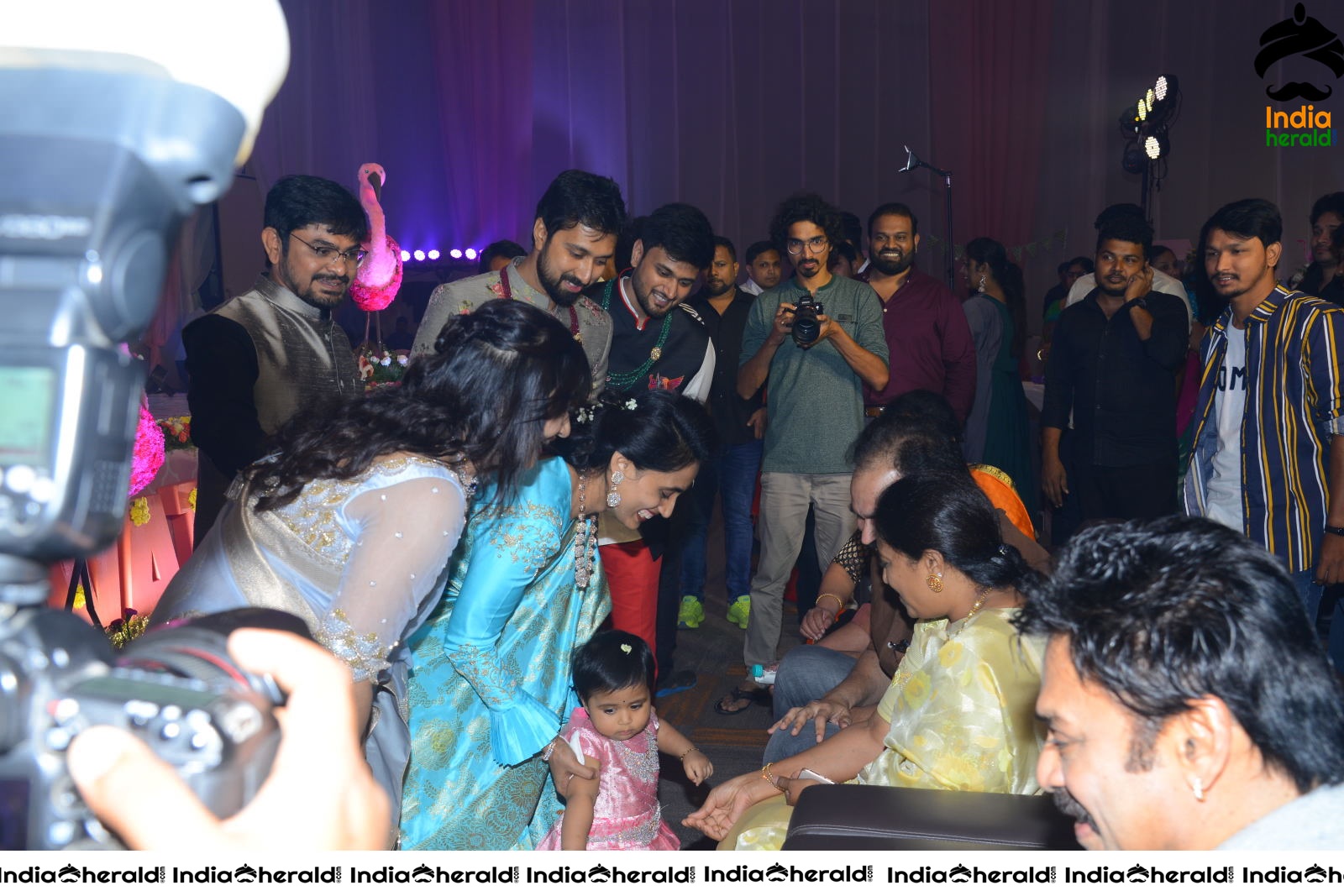 Director Bobby Daughter Vaishu Birthday Celebrations Set 4