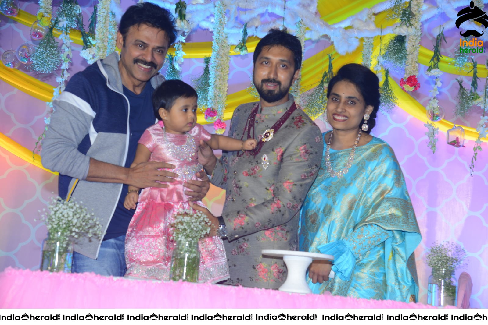 Director Bobby Daughter Vaishu Birthday Celebrations Set 4