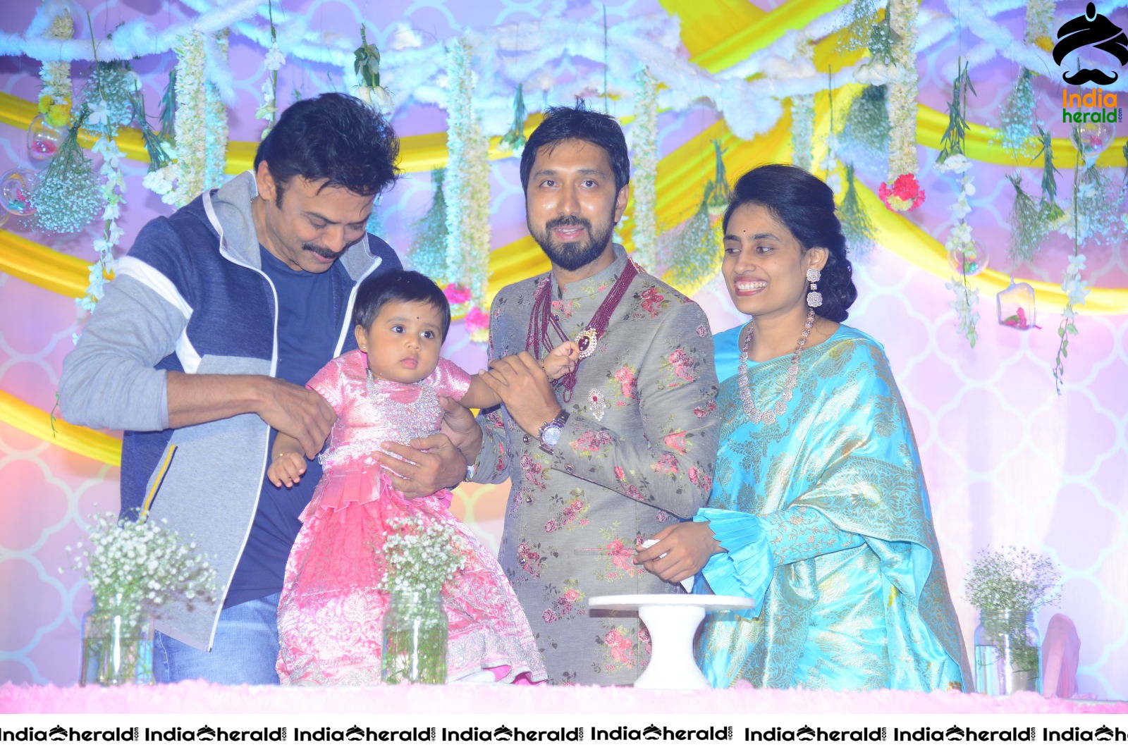 Director Bobby Daughter Vaishu Birthday Celebrations Set 4