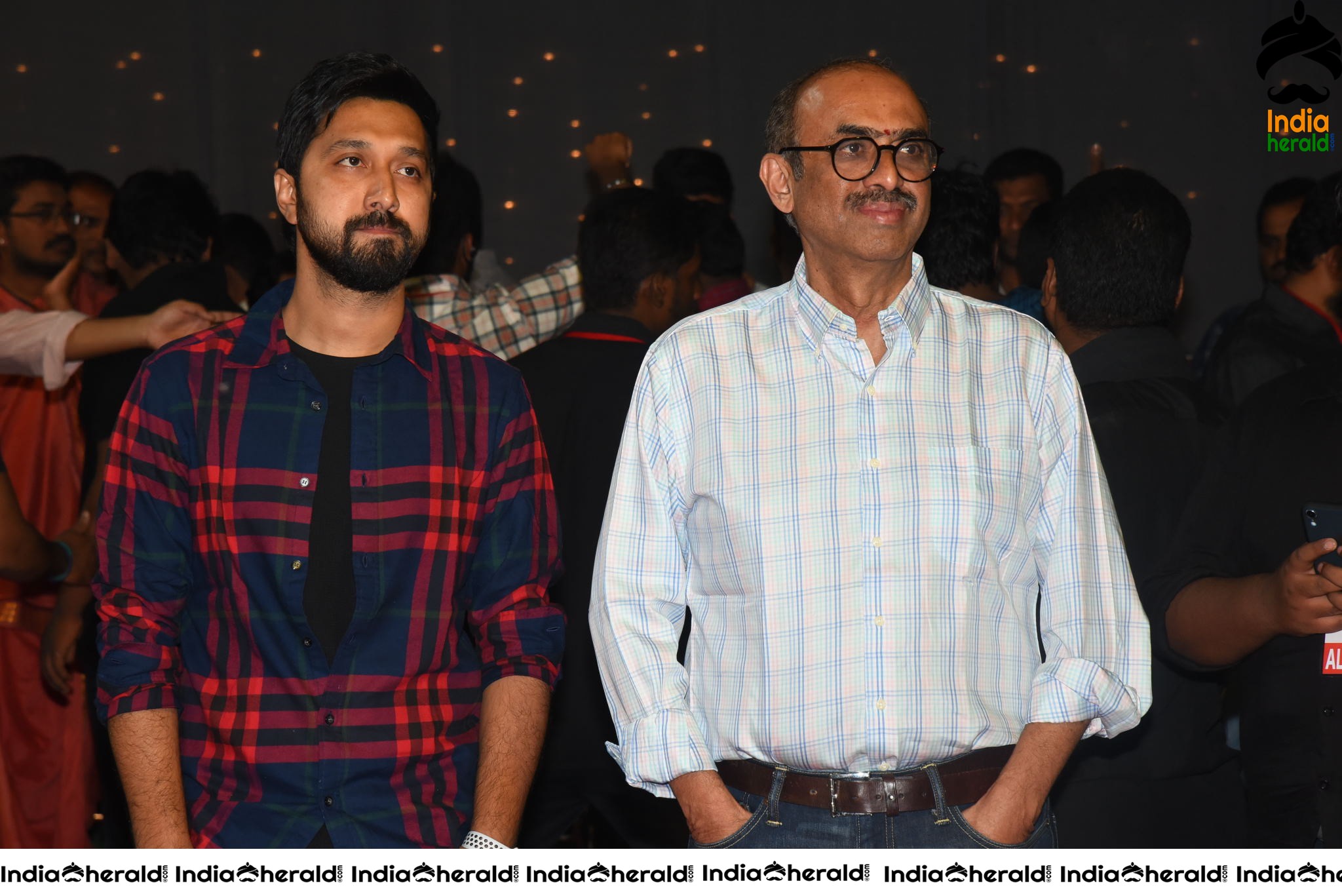 Director Bobby with the Producer at Venky Mama Pre Release Event Set 2