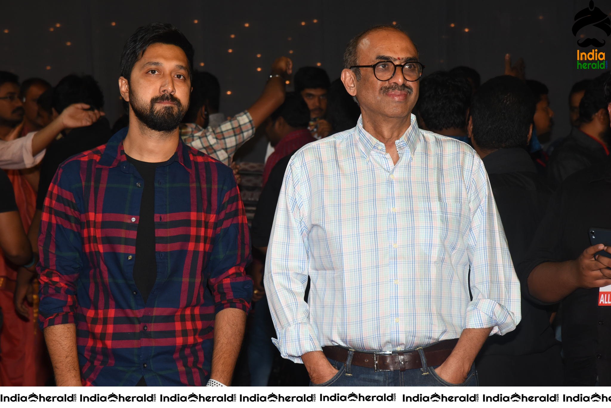Director Bobby with the Producer at Venky Mama Pre Release Event Set 2