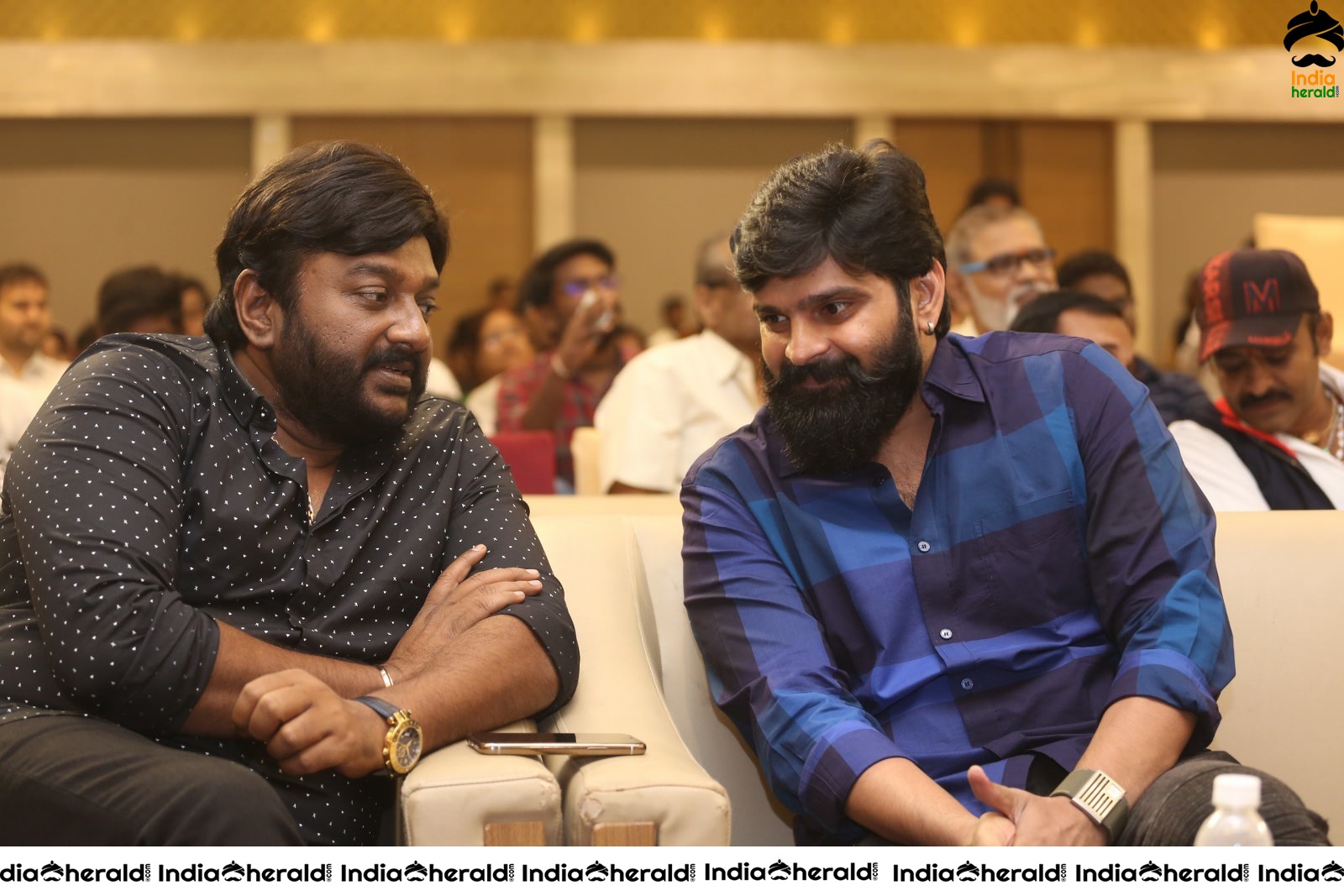 Director VV Vinayak share a lighter moment with Sree Vishnu