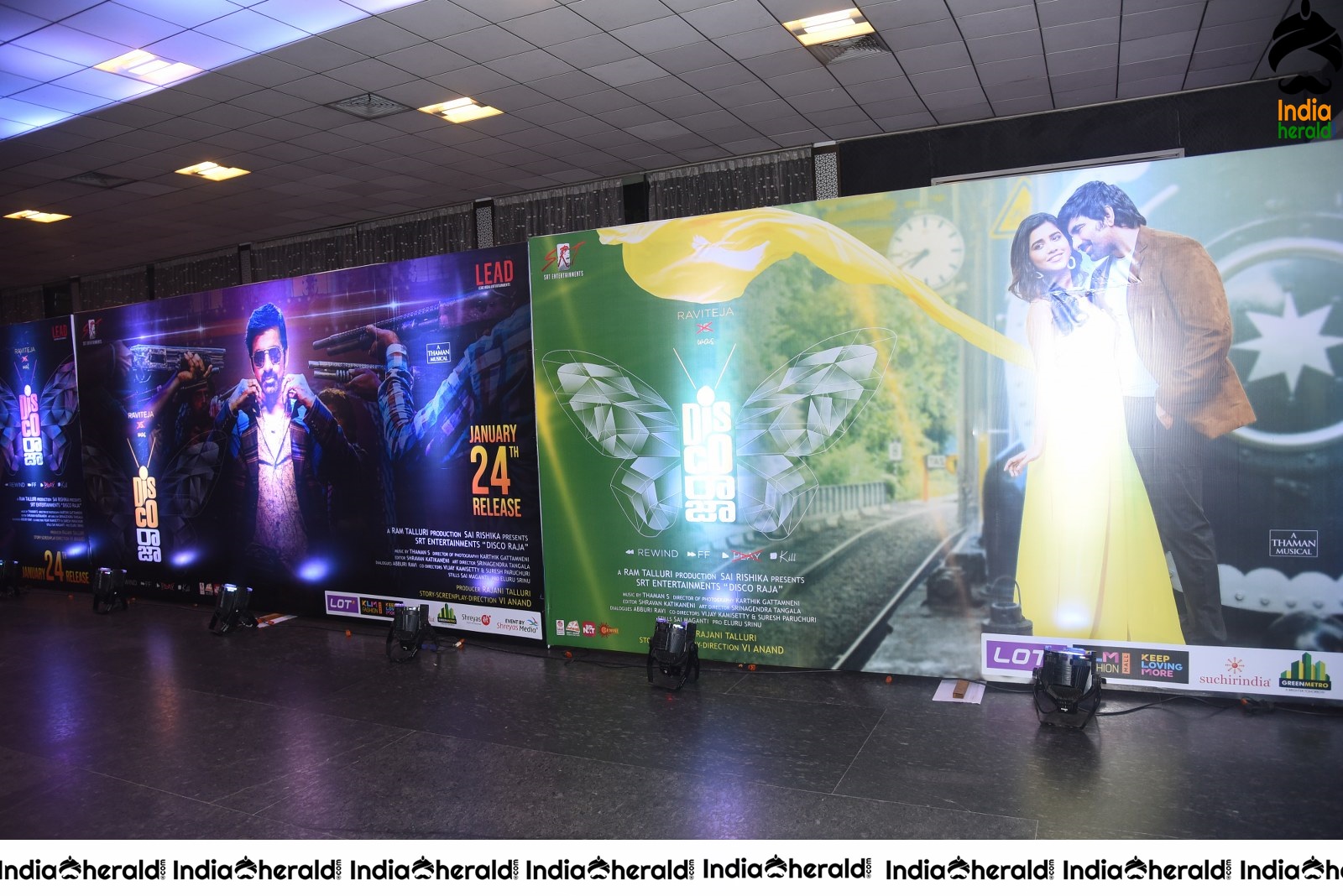 Disco Raja Movie Pre Release Event Set 10