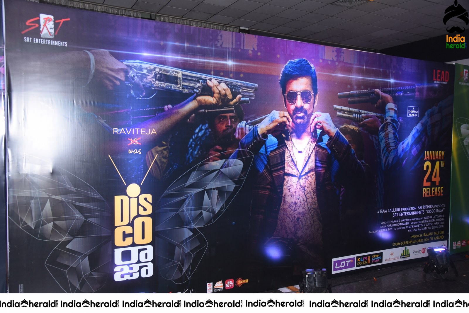 Disco Raja Movie Pre Release Event Set 10