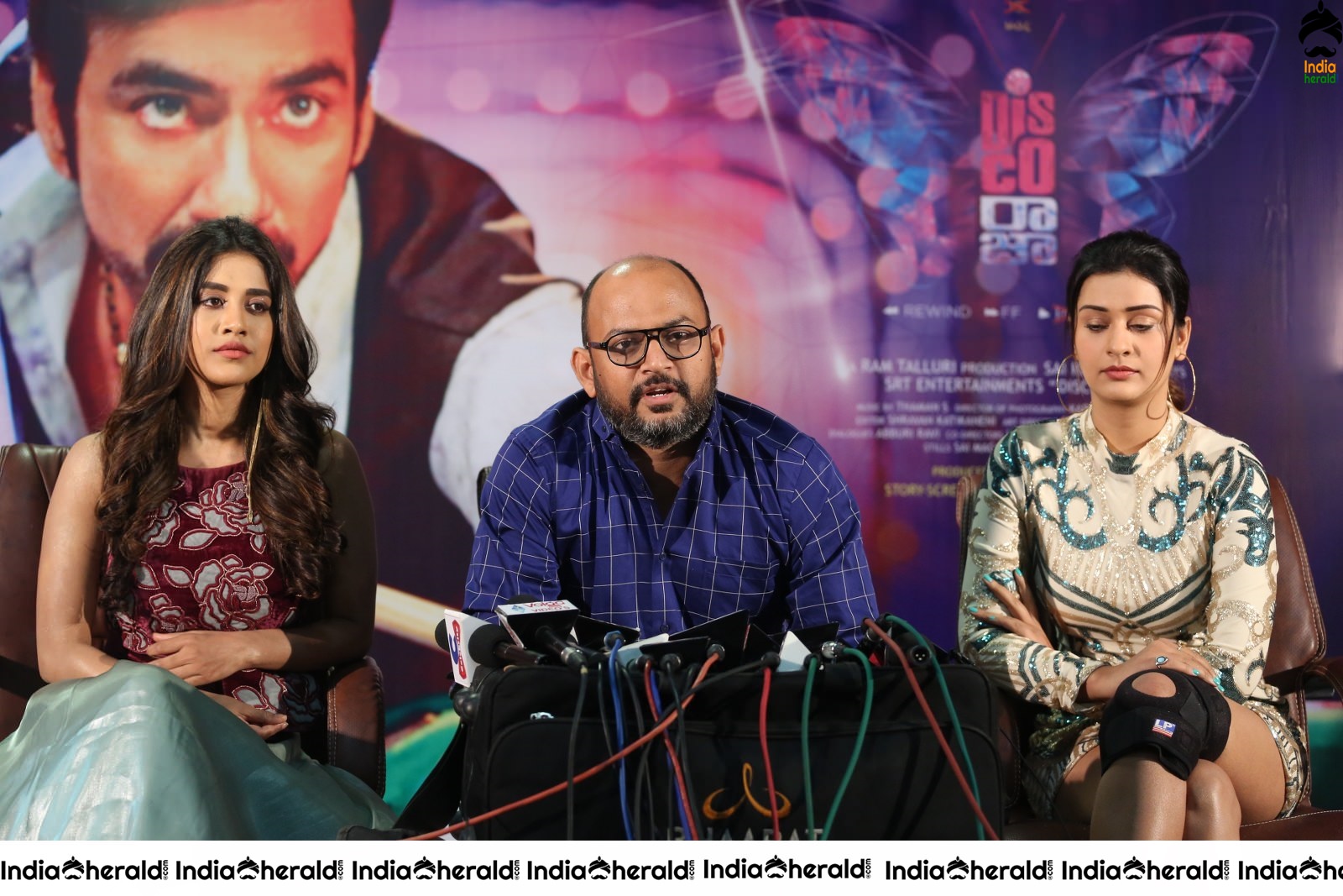 Disco Raja Press Meet Stills Set 1