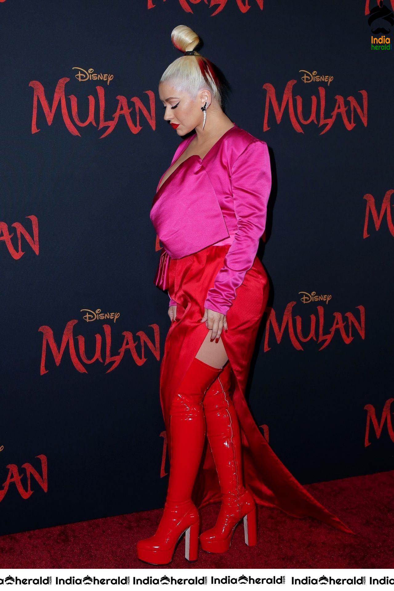 Disney MULAN Premiere in Hollywood CA Set 3