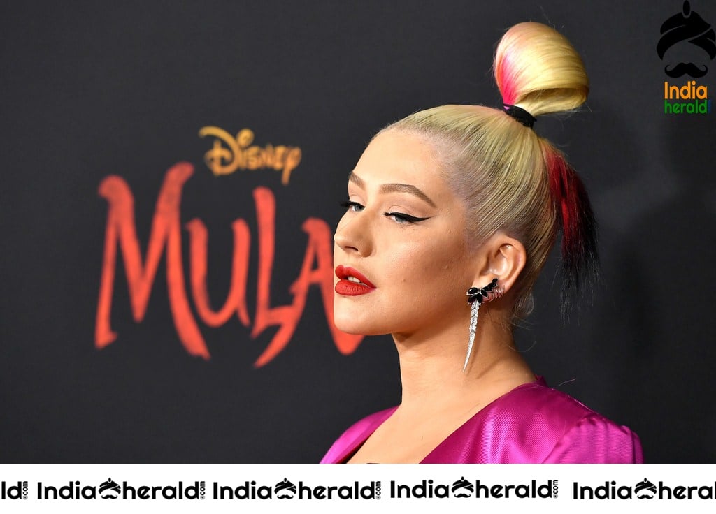 Disney MULAN Premiere in Hollywood CA Set 6