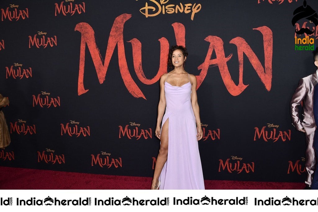 Disney MULAN Premiere in Hollywood CA Set 6